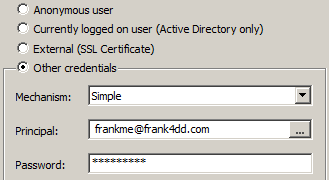 LDAP login user ID